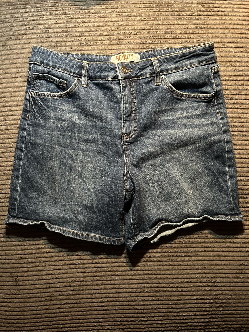 Royalty For Me Women's Blue Denim Shorts